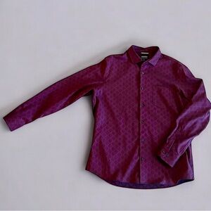 Nordstrom Men’s Tech‑Smart Trim Fit Shirt Sz XL